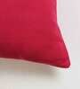Pink Solid Cotton 20 x 20 Inches Cushion Covers (Set of 5)