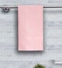 Pink Cotton Solid 215 GSM Hand Towel