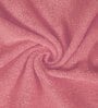 Pink Cotton Solid 380 GSM Bath Towels (Set of 4)