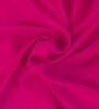Pink Cotton Solid 210TC Plain Single Bedsheet with 1 Pillow Cover
