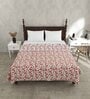 Pink Cotton Traditional 200 GSM Double Bed Dohar