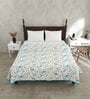 Blue Cotton Traditional 200 GSM King Bed Dohar