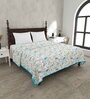 Blue Cotton Traditional 200 GSM King Bed Dohar