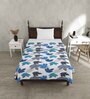 Blue Cotton Traditional 220 GSM Double Bed Dohar