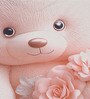 Pink Digital Cartoon Characters Printed Cotton Blend Double Bedsheet with 2 Pillow Covers