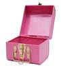 Pink Metal Dreamer Chest Jewellery Organiser