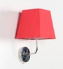 Mise Red Fabric Wall Sconces
