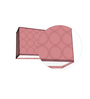 Pink Fabric Wall Sconces