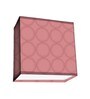 Pink Fabric Wall Sconces