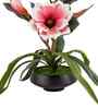 Pink Faux Leather Magnolia Serenade Arrangement Pot With Flower