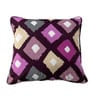 Pink Geometric 100% Cotton 16 x 16 Inches Cushion Cover
