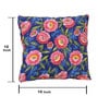 Pink Floral 100% Cotton 16 x 16 Inches Cushion Cover
