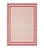 Pink Floral 144 TC Cotton King Bedsheet and 2 Pillow Cover
