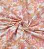 Pink Floral 180 TC Cotton  King Sized Bedsheet with 2 Pillow Covers