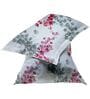 Pink Cotton Floral 180 TC King Size Bedsheet with 2 Pillow Covers