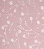 Pink Floral 200 TC Cotton King Sized Bedsheet with 2 pillow cover
