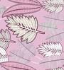 Pink Floral 210 TC Microfiber Double Queen Bedsheet With 2 Pillow Covers