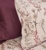 Pink Floral 210TC 100% Cotton Printed Flat Super King Bedsheet With 2 Pillow Covers