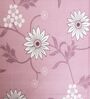 Pink Floral 290 TC Cotton Single Bed Size Flat Sheet With 1 Pillow Cover Threads Flora Collection