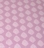 Pink Floral 400 Tc Cotton Queen Size Bedsheet With 2 Pillow Covers