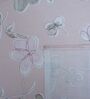 Pink Floral 400 TC Cotton Queen Size Fitted Bedsheet With 2 Pillow Covers