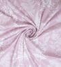 Pink Floral 400 TC Cotton Queen Size Flat Bedsheet With 2 Pillow Covers