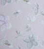 Pink Floral 400 TC Cotton Superking Size Fitted Bedsheet With 2 Pillow Covers