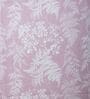 Pink Floral 400 TC Cotton Superking Size Flat Bedsheet With 2 Pillow Covers