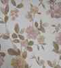 Pink Floral Print 300 TC Cotton Double Bed Sheet with 2 Pillow Covers Sensory Bloom Collection
