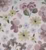 Pink Floral Print 300 TC Cotton Single Bed Sheet with 1 Pillow Cover Sensory Bloom Collection