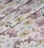 Pink Floral Print 300 TC Cotton Single Bed Sheet with 1 Pillow Cover Sensory Bloom Collection