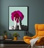 Pink Flower Printed Canvas Wall Art