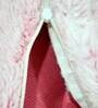 Pink Fluffy Fur Polyester Single Duvet Covers Folklore Collection