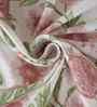 Pink Fruit Print 200 TC Cotton Double Bed Sheet with 2 Pillow Covers Sensory Bloom Collection