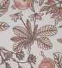 Pink Fruit Print 200 TC Cotton Double Bed Sheet with 2 Pillow Covers Sensory Bloom Collection