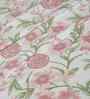 Pink Fruit Print 200 TC Cotton Double Bed Sheet with 2 Pillow Covers Sensory Bloom Collection