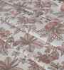 Pink Fruit Print 200 TC Cotton Double Bed Sheet with 2 Pillow Covers Sensory Bloom Collection