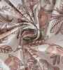 Pink Fruit Print 200 TC Cotton King Size Bed Sheet with 2 Pillow Covers Sensory Bloom Collection