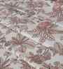 Pink Fruit Print 200 TC Cotton King Size Bed Sheet with 2 Pillow Covers Sensory Bloom Collection