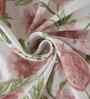 Pink Fruit Print 200 TC Cotton King Size Bed Sheet with 2 Pillow Covers Sensory Bloom Collection