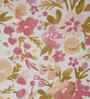 Pink Fruit Print 200 TC Cotton King Size Bed Sheet with 2 Pillow Covers Sensory Bloom Collection
