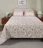Pink Fruit Print 200 TC Cotton Single Bed Sheet with 1 Pillow Cover Sensory Bloom Collection