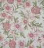 Pink Fruit Print 200 TC Cotton Single Bed Sheet with 1 Pillow Cover Sensory Bloom Collection