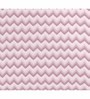 Pink Geometric 180 TC Cotton Super King Bedsheet with 2 Pillow Covers