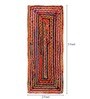 Pink Jute 24 x 60 Inches Hand Woven Floor Runner