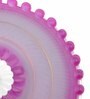 Oval Pink Glass Ceiling Flush Mount