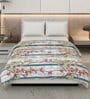 Pink Grey 100% COTTON Solid 150 GSM King Bed Comforter