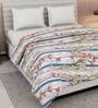 Pink Grey 100% COTTON Solid 150 GSM King Bed Comforter