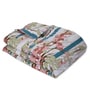 Pink Grey 100% COTTON Solid 150 GSM King Bed Comforter