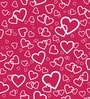 Pink Heart Design Printed Peel And Stick Self Adhesive Waterproof HD Wallpaper